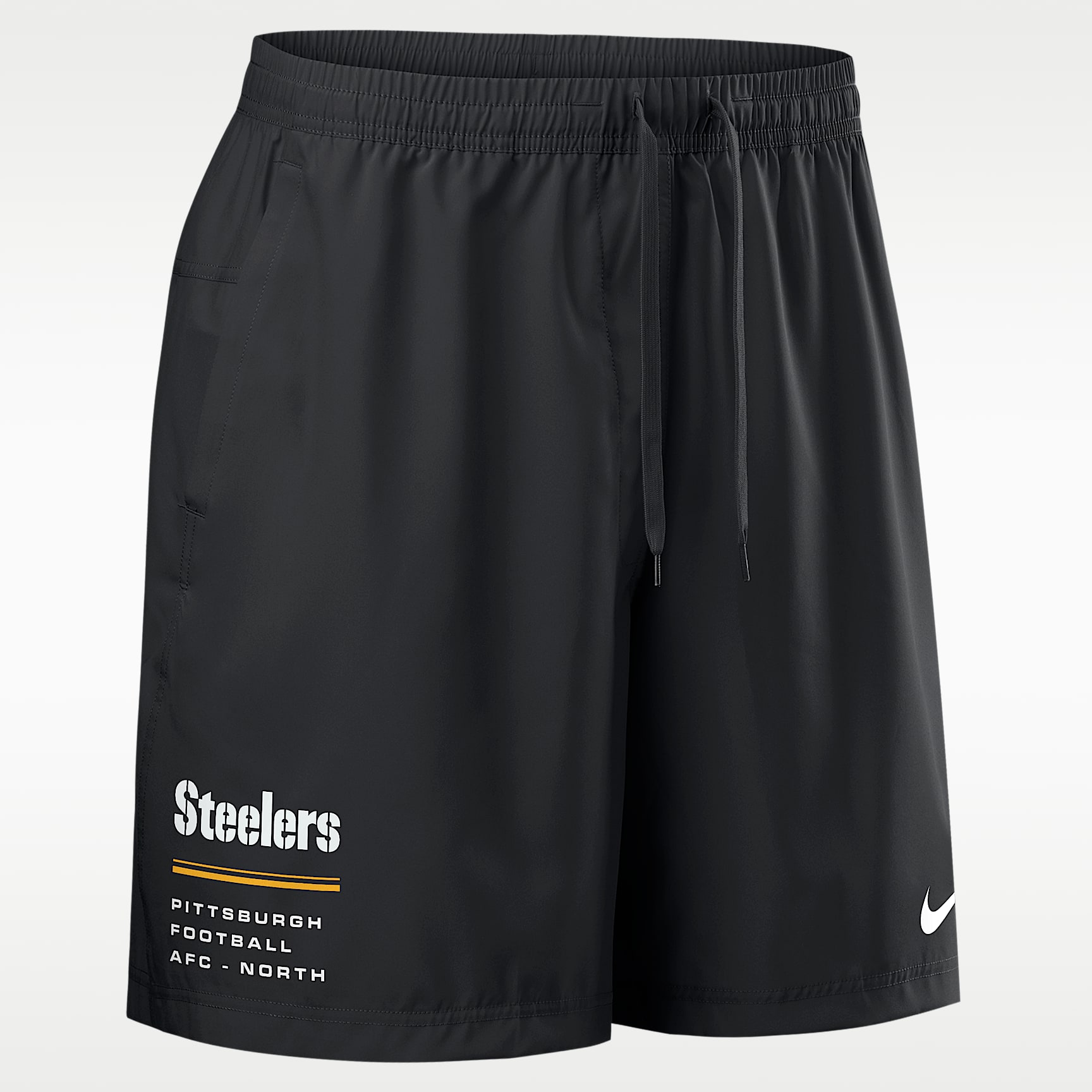 パンツ untrace football SHORTS DARKNAVY 1 Pittsburgh Steelers Men's Nike NFL Woven Shorts. Nike.com
